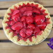 Cargar imagen en el visor de la galería, Vela de tarta de fresa - 25 cm