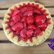 Cargar imagen en el visor de la galería, Vela de tarta de fresa - 23 cm