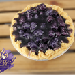 Cargar imagen en el visor de la galería, Vela de pastel de vainilla y frambuesa negra - 23 cm
