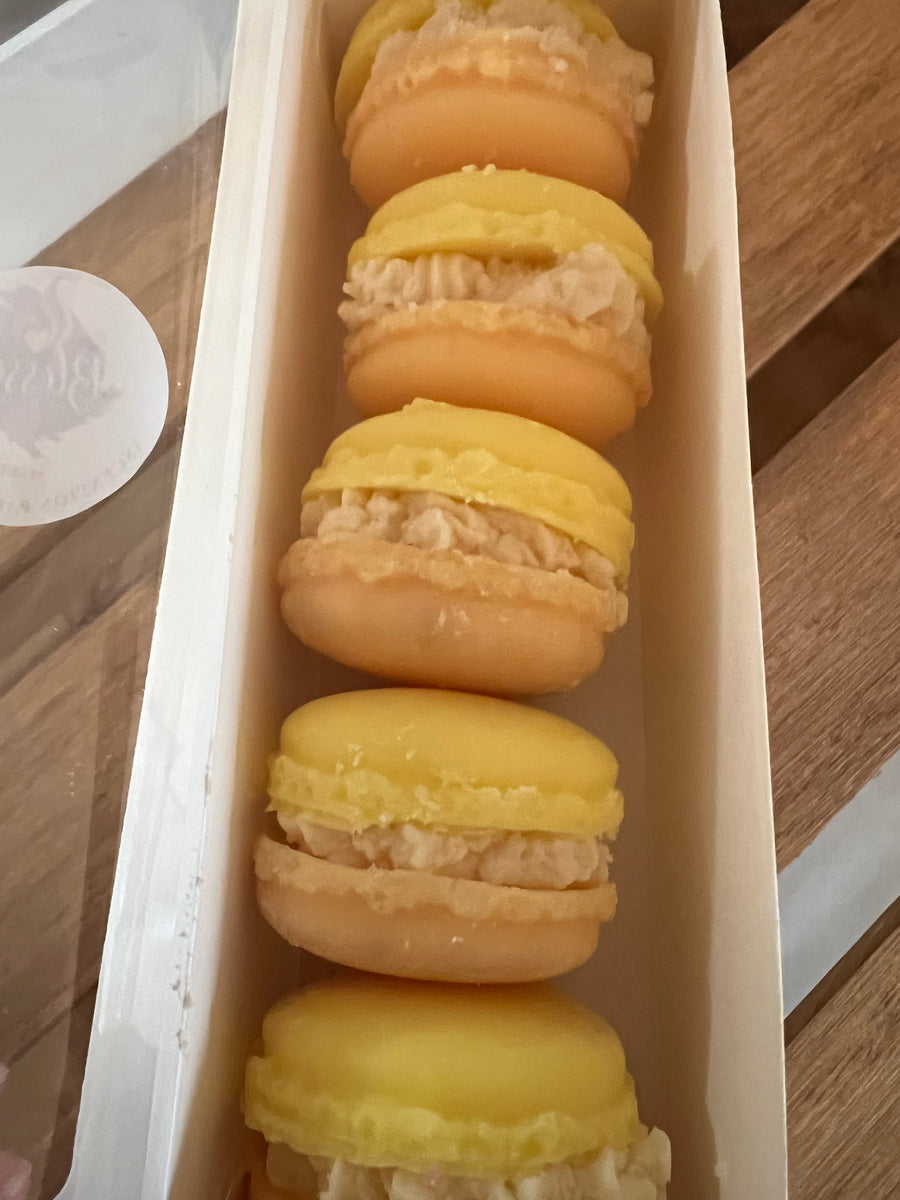 Paquetes de muestra de macarrones