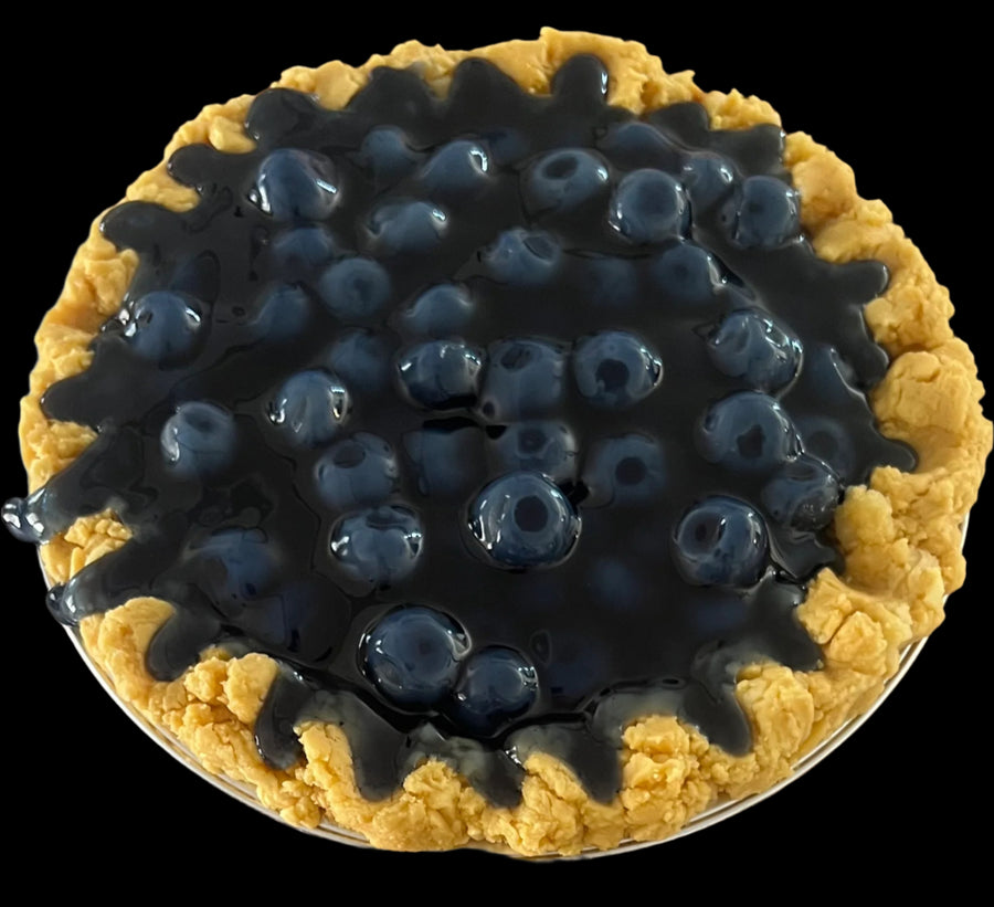 Vela de pastel de arándanos - 23 cm