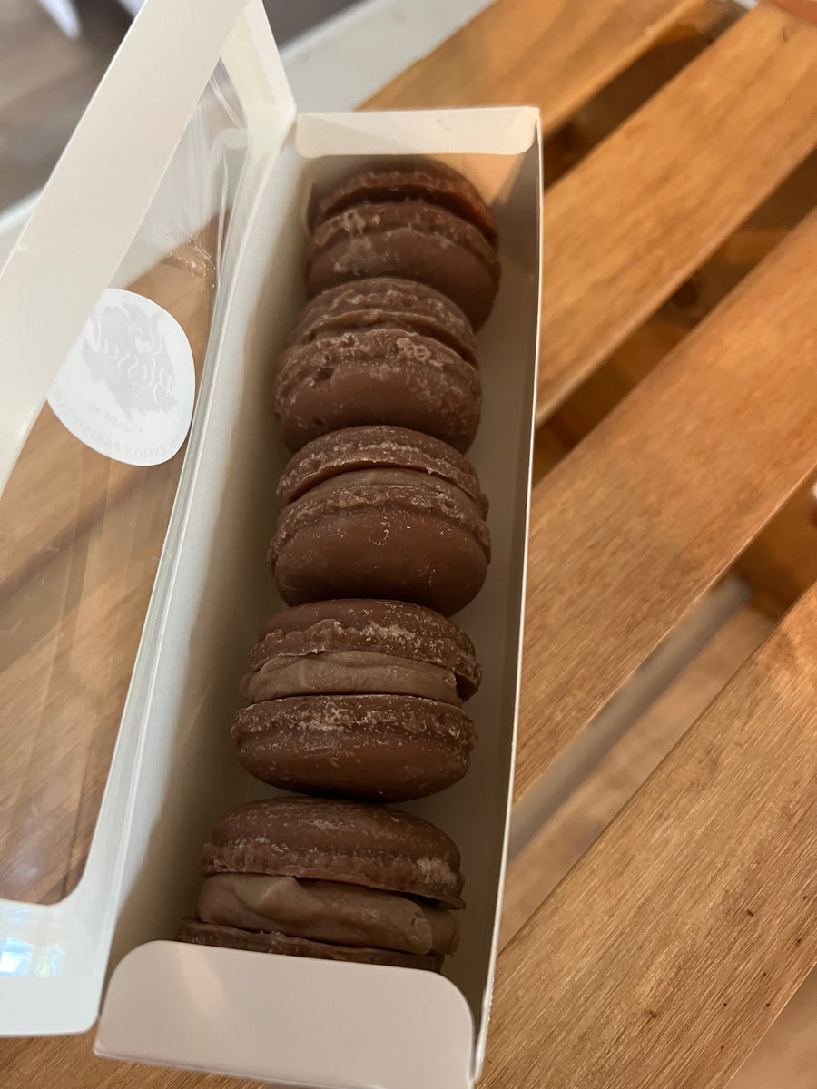 Paquetes de muestra de macarrones