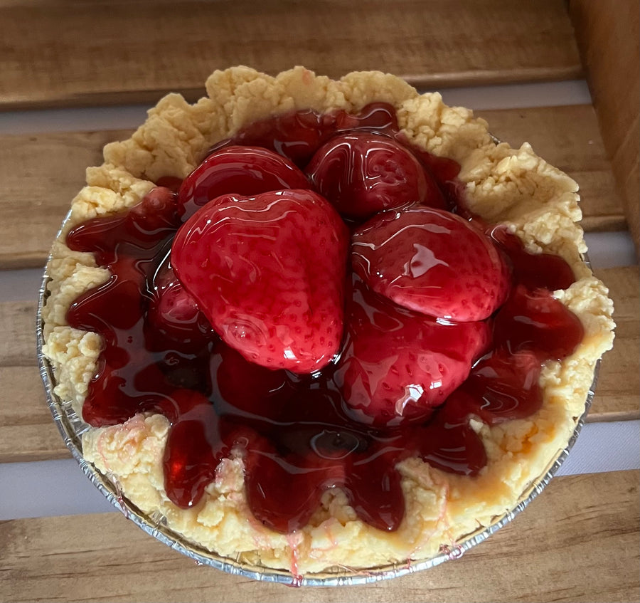 Vela de tarta de fresa - 6"