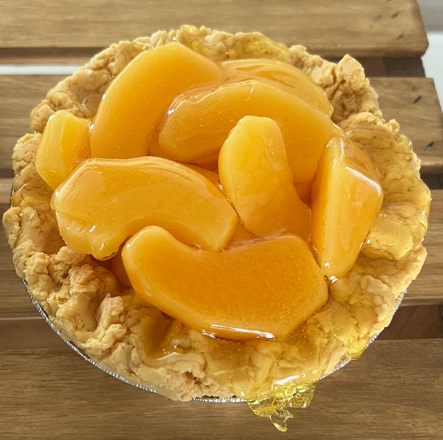 Vela de pastel de melocotón - 6"