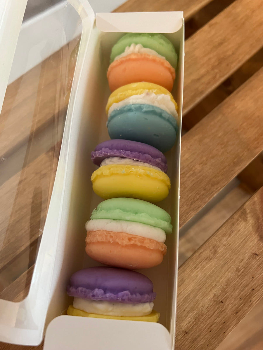 Paquetes de muestra de macarrones