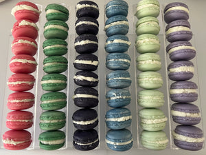 Paquetes de muestra de macarrones