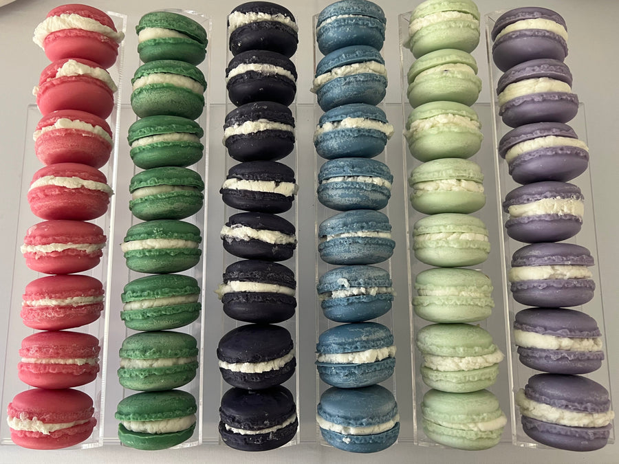 Paquetes de muestra de macarrones