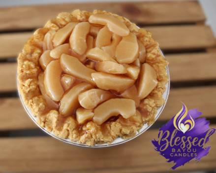 Vela de tarta de manzana - 23 cm