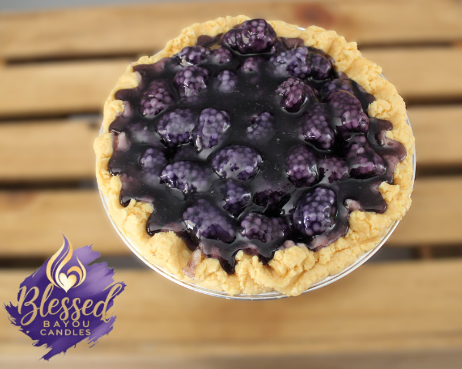 Vela de pastel de vainilla y frambuesa negra - 25 cm