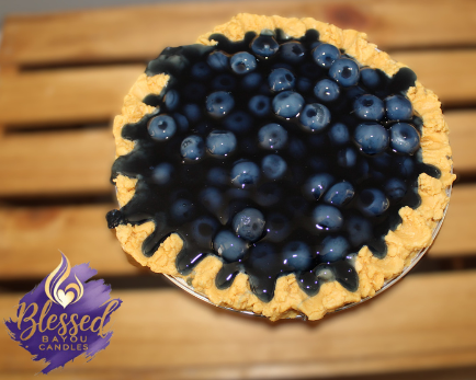 Vela de pastel de arándanos - 23 cm