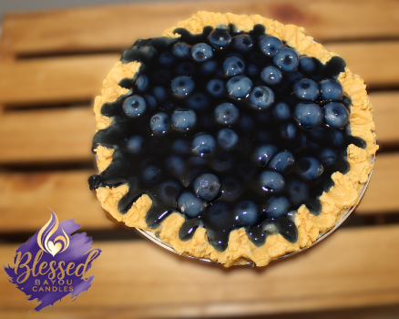 Vela de pastel de arándanos - 25 cm