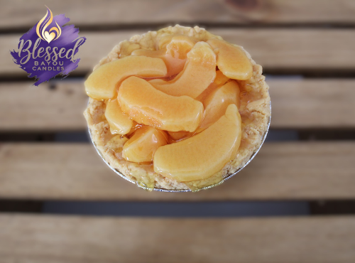 Vela de pastel de melocotón - 6"
