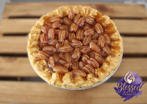 Vela de pastel de nueces de 10"